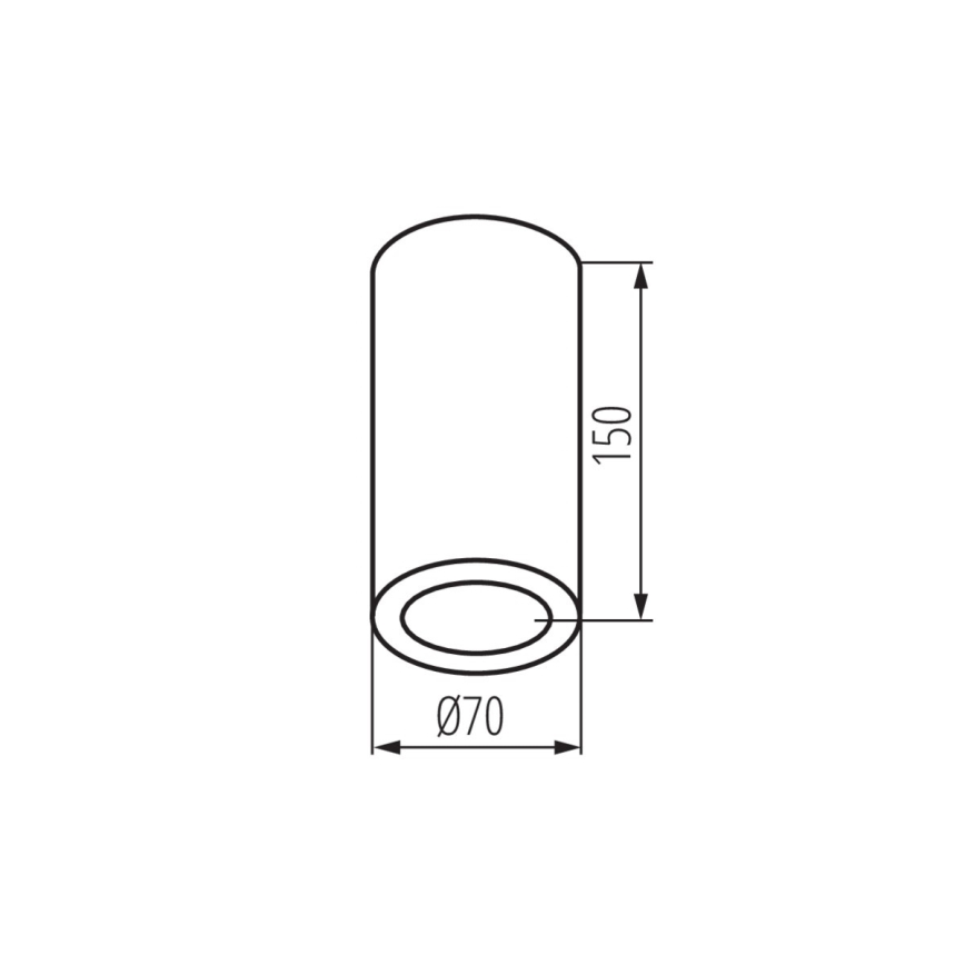 Kohtvalgusti vannituppa AQILO 1xE14/10W/230V IP65 antratsiit