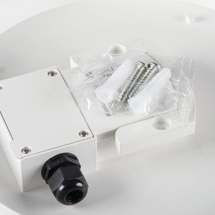 LED Tööstuslik laevalgusti IPER LED/19W/230V IK10 IP65 ümmargune valge