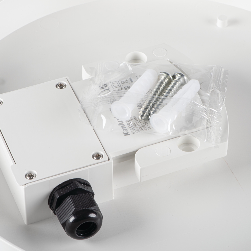 LED Tööstuslik laevalgusti IPER LED/19W/230V IK10 IP65 ümmargune valge