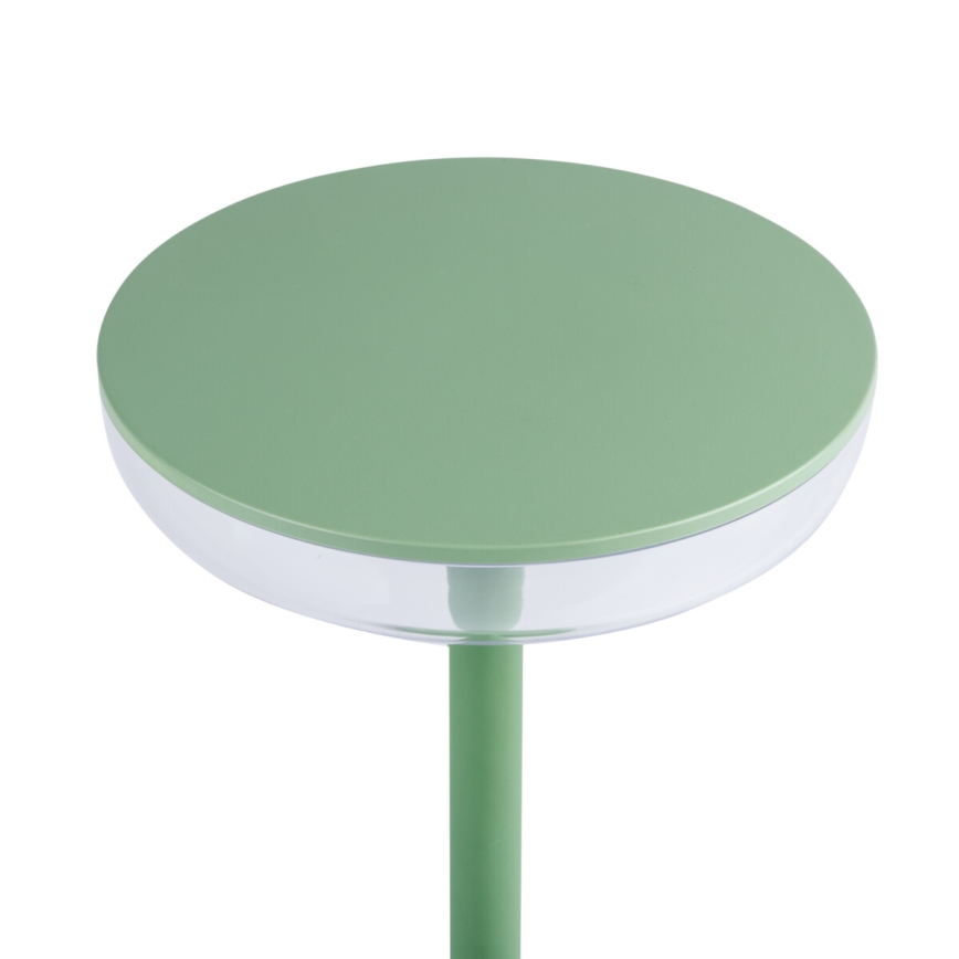 Kanlux 37313- LED Hämardatav laetav lamp FLUXY LED/1,7W/1800 mAh IP44 roheline