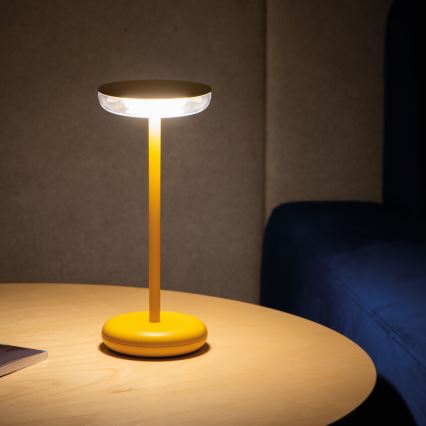 LED-hämardatav laetav lamp FLUXY LED/1,7W/1800 mAh IP44 kollane