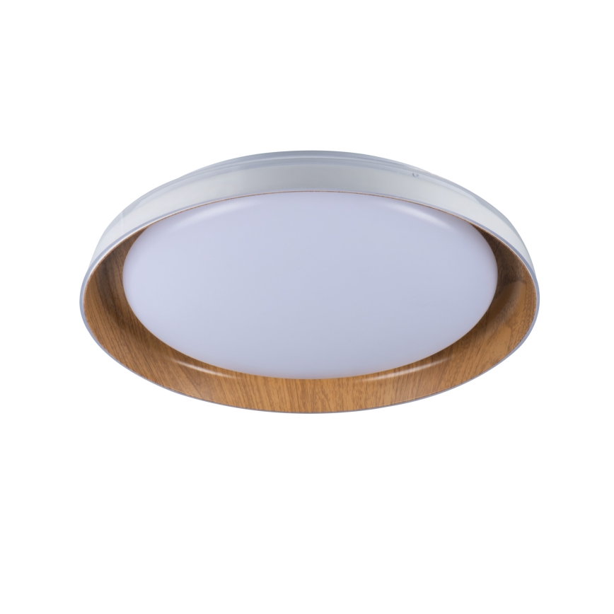 LED Laevalgusti NIFU LED/17,8W/230V d. 43 cm valge/pruun