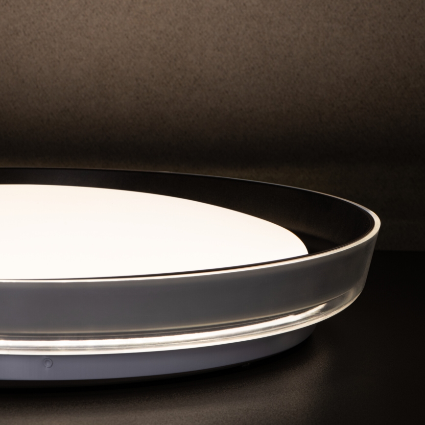 LED Laevalgusti NIFU LED/17,8W/230V d. 43 cm valge/must