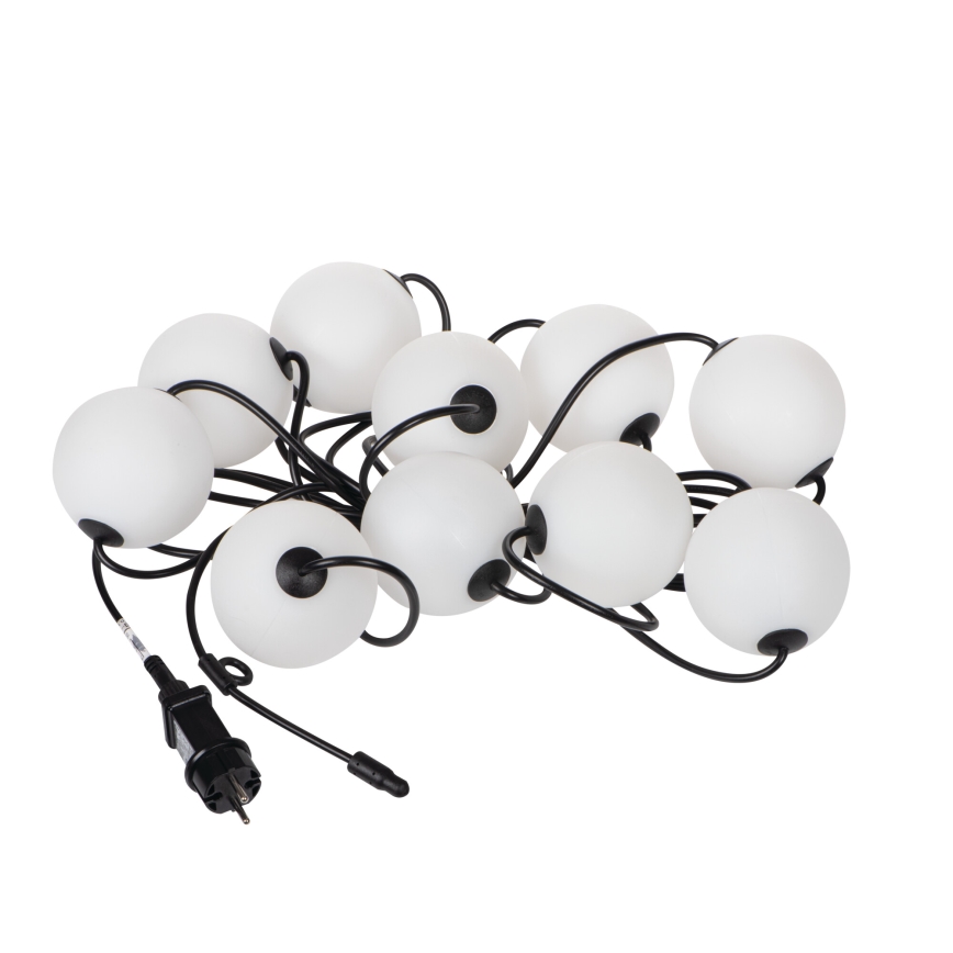 LED Väli dekoratiivne kett GARLAND STONO 10xLED/10W/230V 6m IP67
