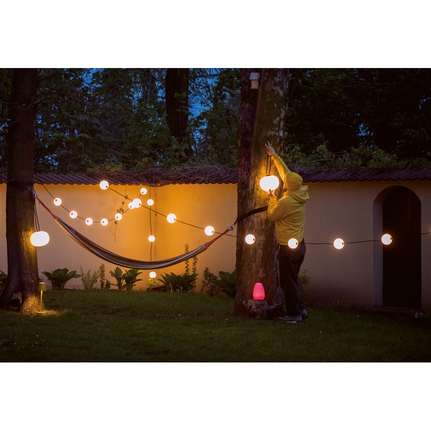 LED Hämardatav väli laetav rippvalgusti STONO LED/1W/3000 mAh IP54