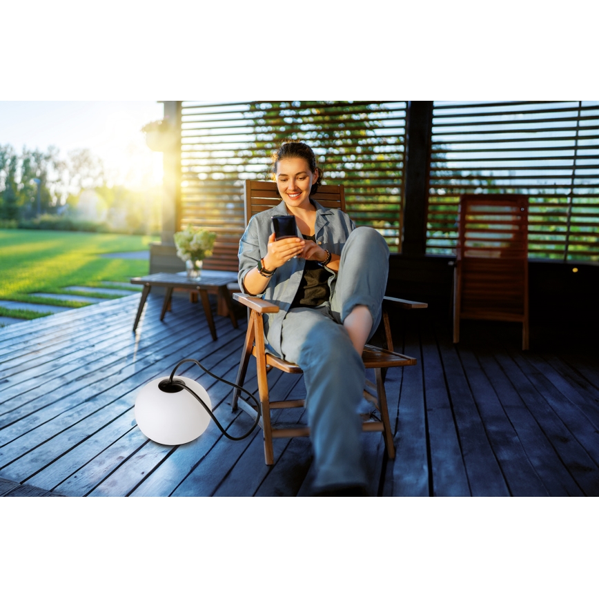 LED Hämardatav väli laetav rippvalgusti STONO LED/1W/3000 mAh IP54