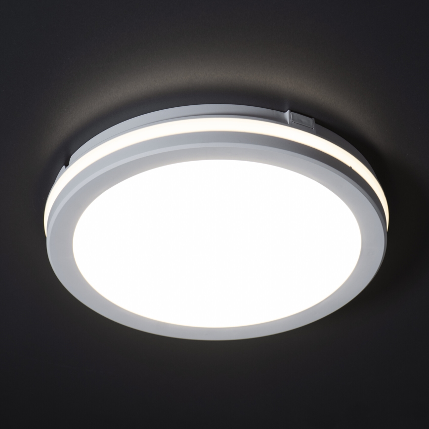LEd Väli laevalgusti BENO ECO LED/12W/230V 3000/4000/6500K d. 20 cm IP65 valge
