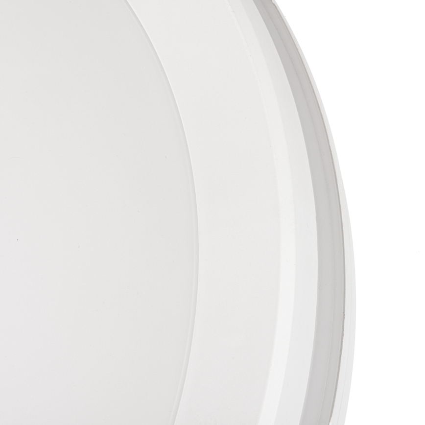LEd Väli laevalgusti BENO E LED/20W/230V 3000/4000/6500K d. 20 cm IP65 valge