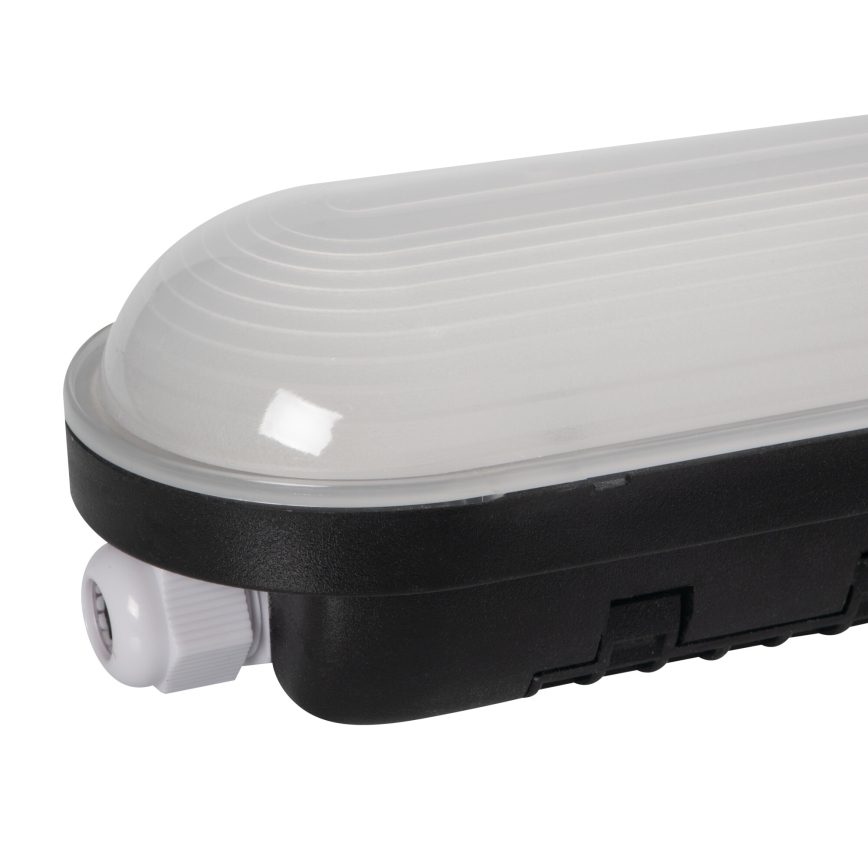 LED Tööstuslik luminofoorvalgusti MAH MAX LED/18W/230V 4000K IP65 must