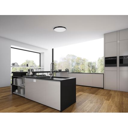 LED Hämardatav laevalgusti PLAFON LED/20W/230V 3000-6500K Wi-Fi must