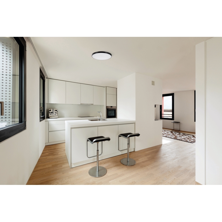 LED Hämardatav laevalgusti PLAFON LED/20W/230V 3000-6500K Wi-Fi must