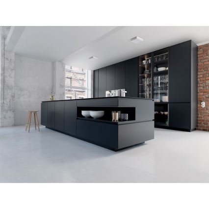 LEd Väli laevalgusti liikumisanduriga BENO LED/12/18W/230V 3000/3500/4000K IP65 valge kandiline