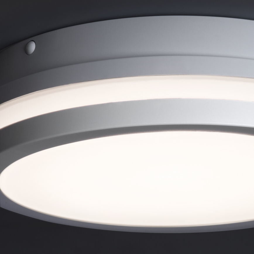 LEd Väli laevalgusti liikumisanduriga BENO LED/12/18W/230V 3000/3500/4000K IP65 valge ümmargune