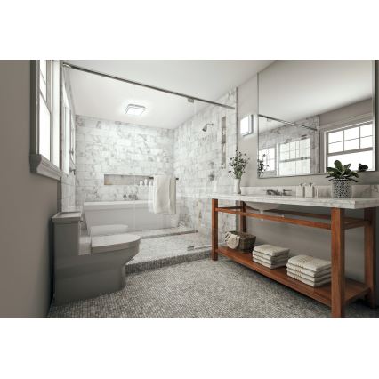 LEd Väli laevalgusti liikumisanduriga BENO LED/24/30W/230V 3000/3500/4000K IP65 valge kandiline