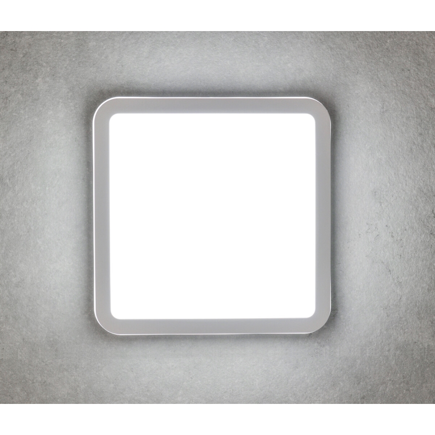 LEd Väli laevalgusti liikumisanduriga BENO LED/24/30W/230V 3000/3500/4000K IP65 valge kandiline