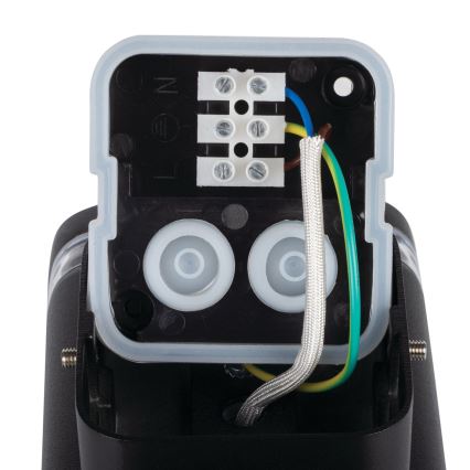 Väli seinavalgusti ZEVI 1xGU10/10W/230V IP54 must