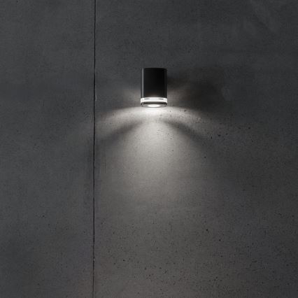 Väli seinavalgusti ZEVI 1xGU10/10W/230V IP54 antratsiit