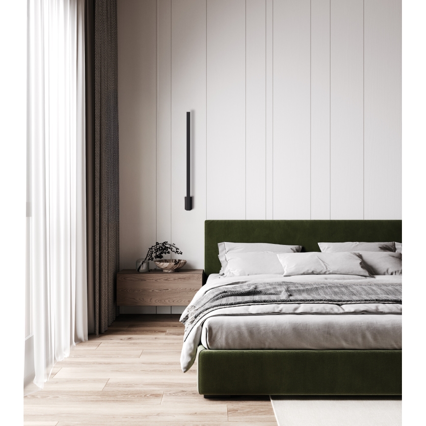 LED Väli seinavalgusti YALTE LED/10W/230V 4000K IP54 must