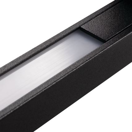 LED Väli seinavalgusti YALTE LED/8W/230V 4000K IP54 must