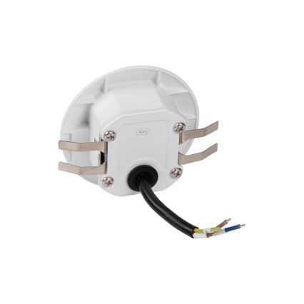 EXIN LED ümmargune trepivalgusti liikumis- ja hämarusanduriga, 2,5W/230V, 4000K, IP65, valge