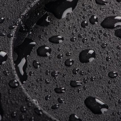 LED-trepi valgusti liikumis- ja valgusanduriga EXIN LED/2,5W/230V 4000K IP65 must ümmargune