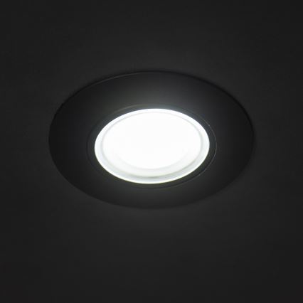 Süvistatav LED-laevalgusti FIZU LED/4W/230V 3000/4000/6500K must