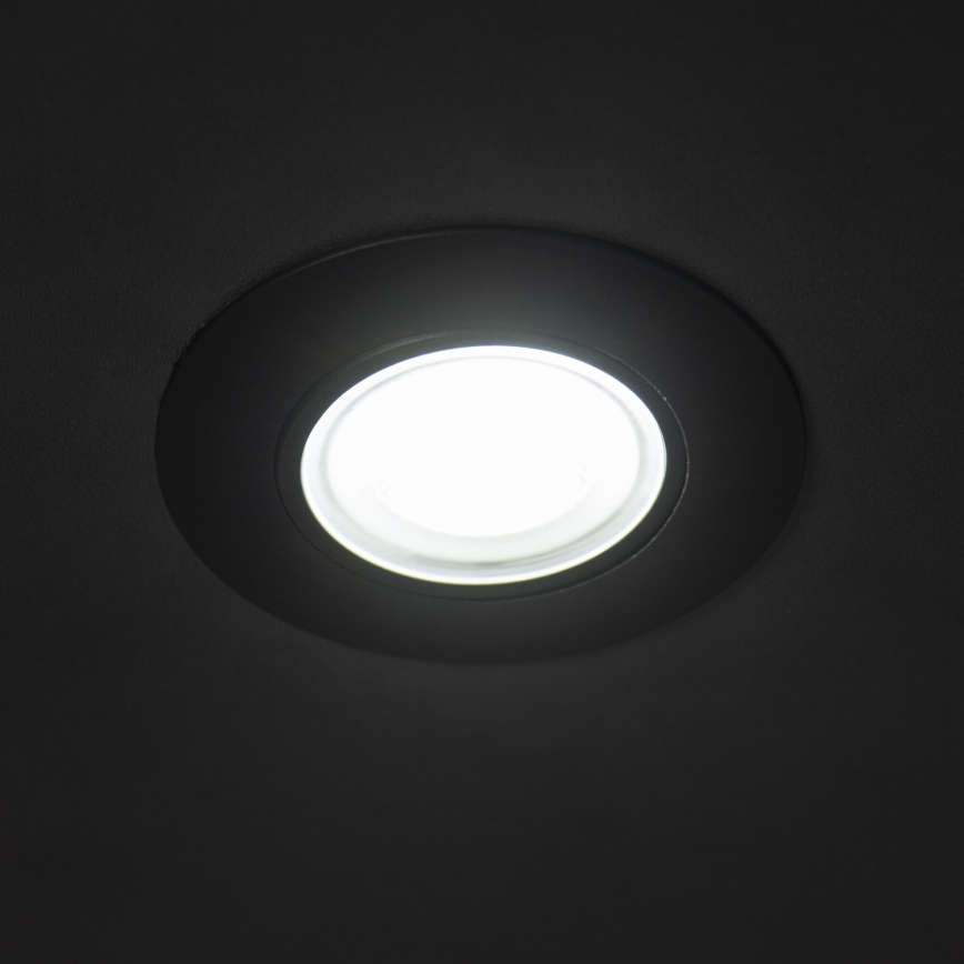 Süvistatav LED-laevalgusti FIZU LED/4W/230V 3000/4000/6500K must