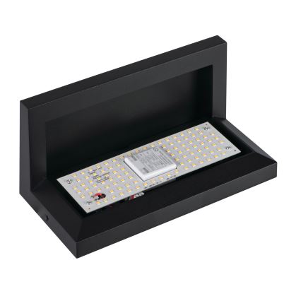 LED välisseinavalgusti LERTO LED/12W/230V IP54 must