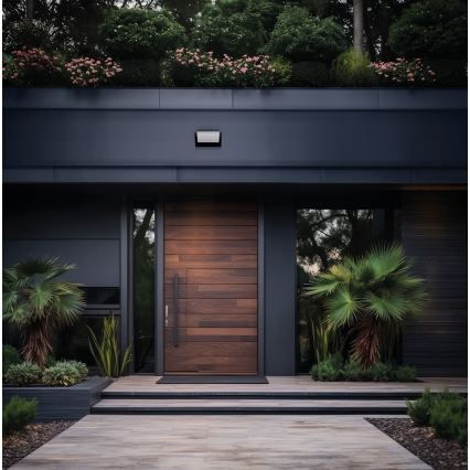 LED välisseinavalgusti liikumis- ja hämarusanduriga XERTO LED/20W/230V 3000/4000/6500K IP44 must