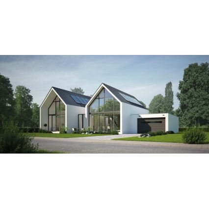 LED välisseinavalgusti liikumis- ja hämarusanduriga XERTO LED/20W/230V 3000/4000/6500K IP44 must