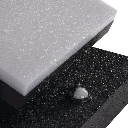 LED välisseinavalgusti liikumis- ja hämarusanduriga XERTO LED/20W/230V 3000/4000/6500K IP44 must