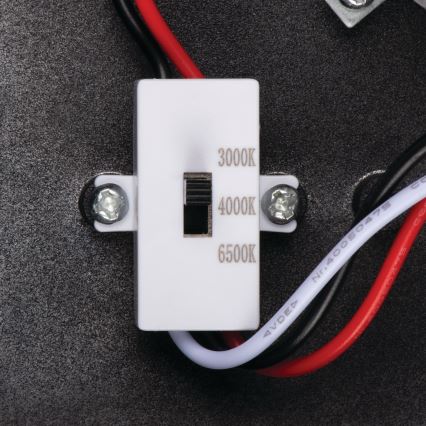 LED välisseinavalgusti liikumis- ja hämarusanduriga XERTO LED/20W/230V 3000/4000/6500K IP44 must