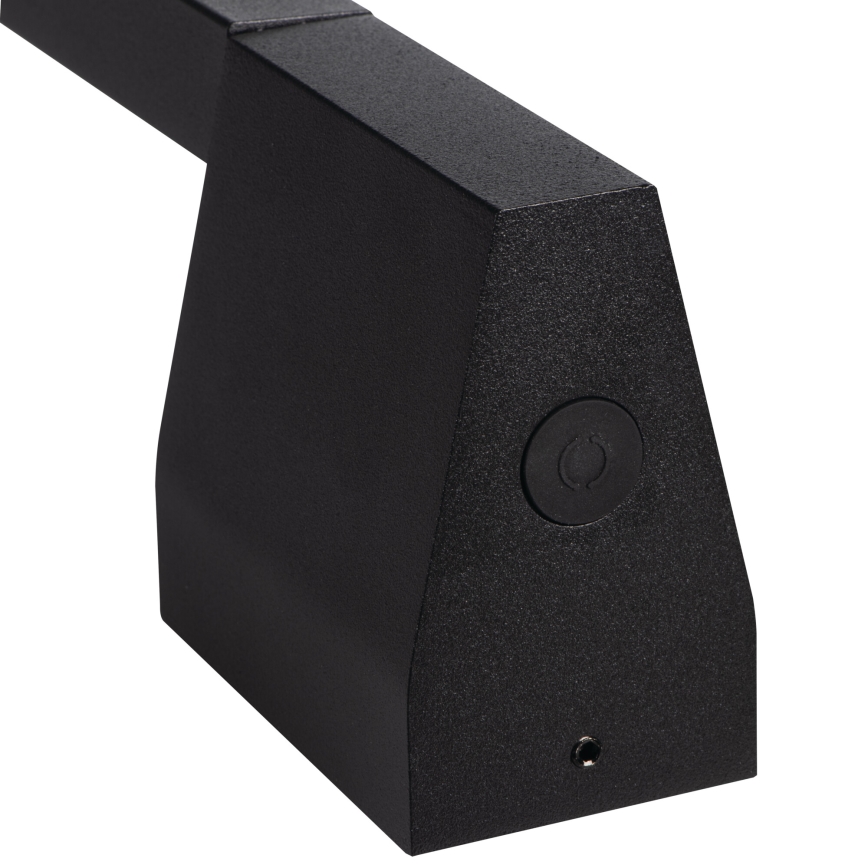 LED välisseinavalgusti YALTE LED/9W/230V 3000/4000/6500K 61,5 cm IP54 must