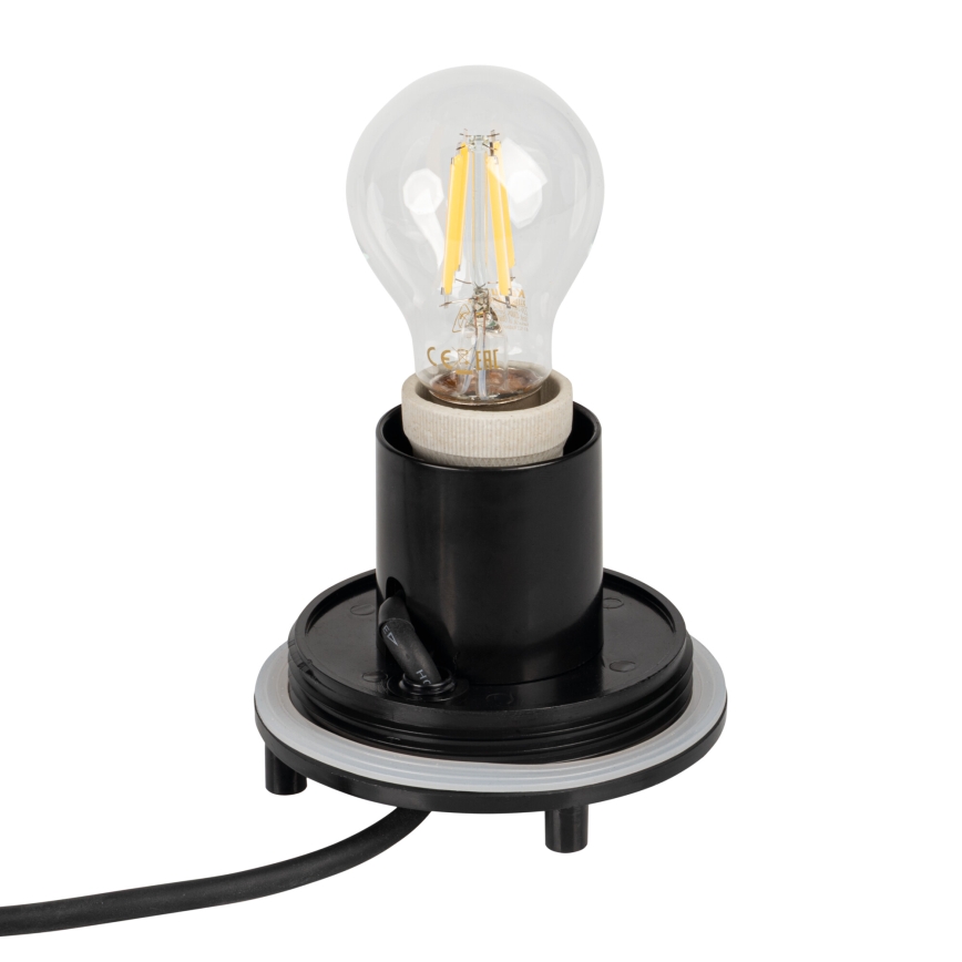 Välisvalgusti STONO 1xE27/15W/230V, läbimõõt 20 cm, IP65, valge