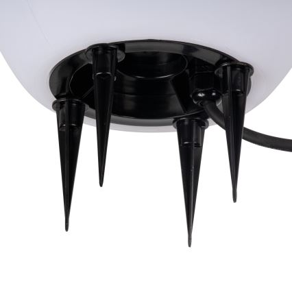 Välisvalgusti STONO 1xE27/20W/230V läbimõõt 40 cm IP65 valge