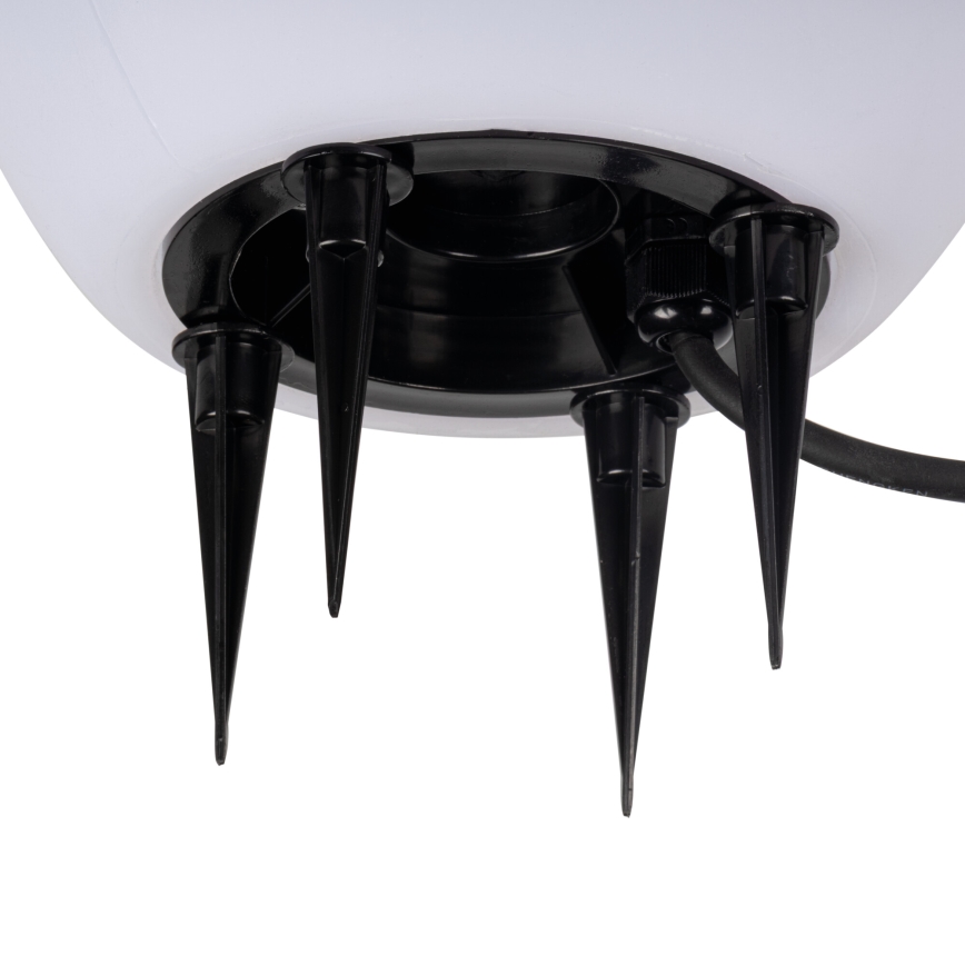 Välisvalgusti STONO 1xE27/20W/230V läbimõõt 40 cm IP65 valge
