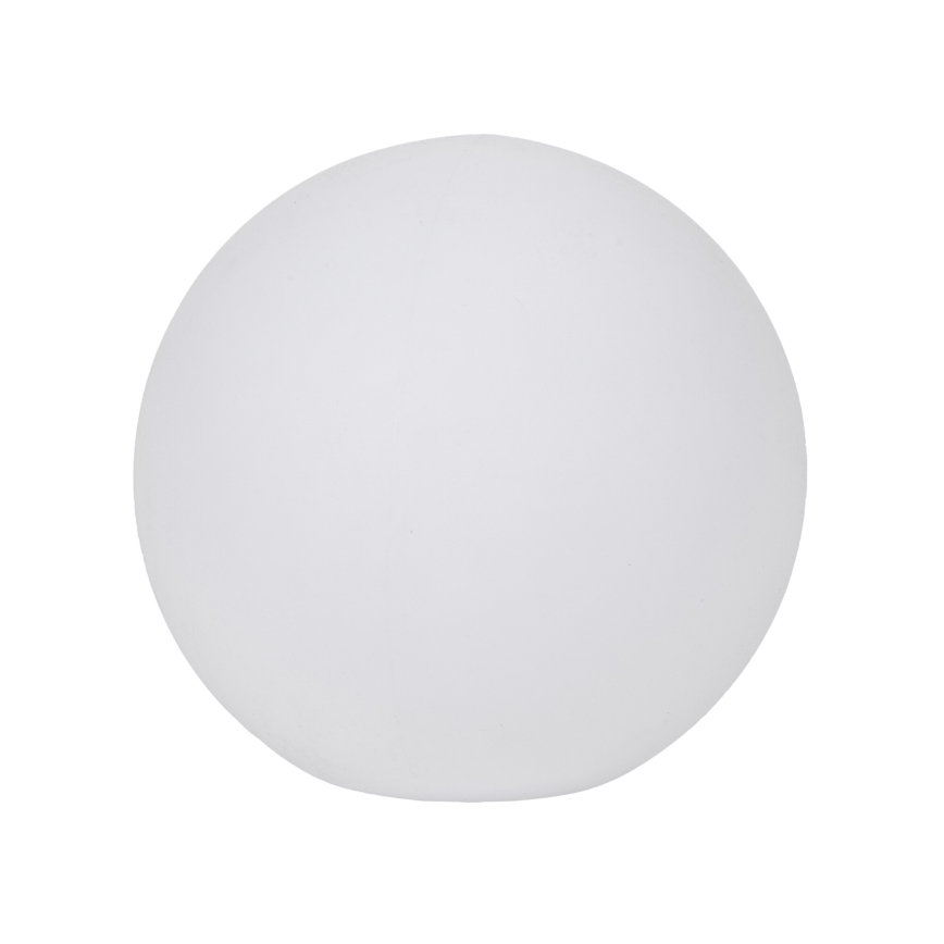 Välisvalgusti STONO 1xE27/20W/230V, läbimõõt 50 cm, IP65, valge