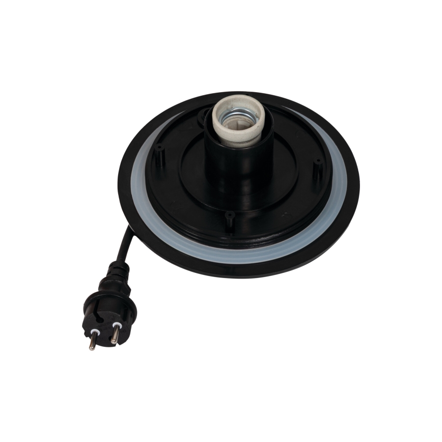 Välisvalgusti STONO 1xE27/20W/230V, läbimõõt 50 cm, IP65, valge
