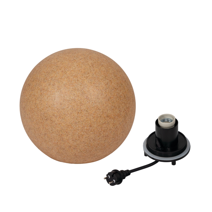 STONO välisvalgusti 1xE27/20W/230V, läbimõõt 30 cm, IP65, beež