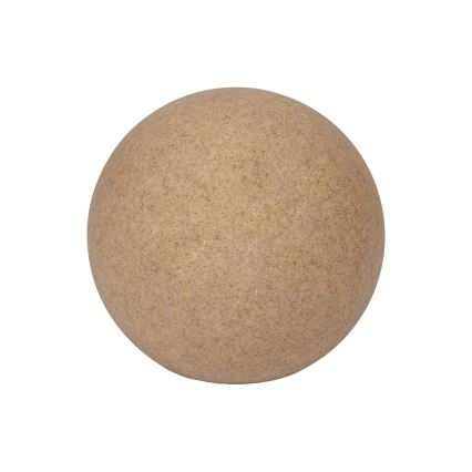 Välisvalgusti STONO 1xE27/20W/230V Ø 40 cm IP65 beež