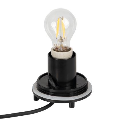 Välisvalgusti STONO 1xE27/20W/230V Ø 40 cm IP65 beež