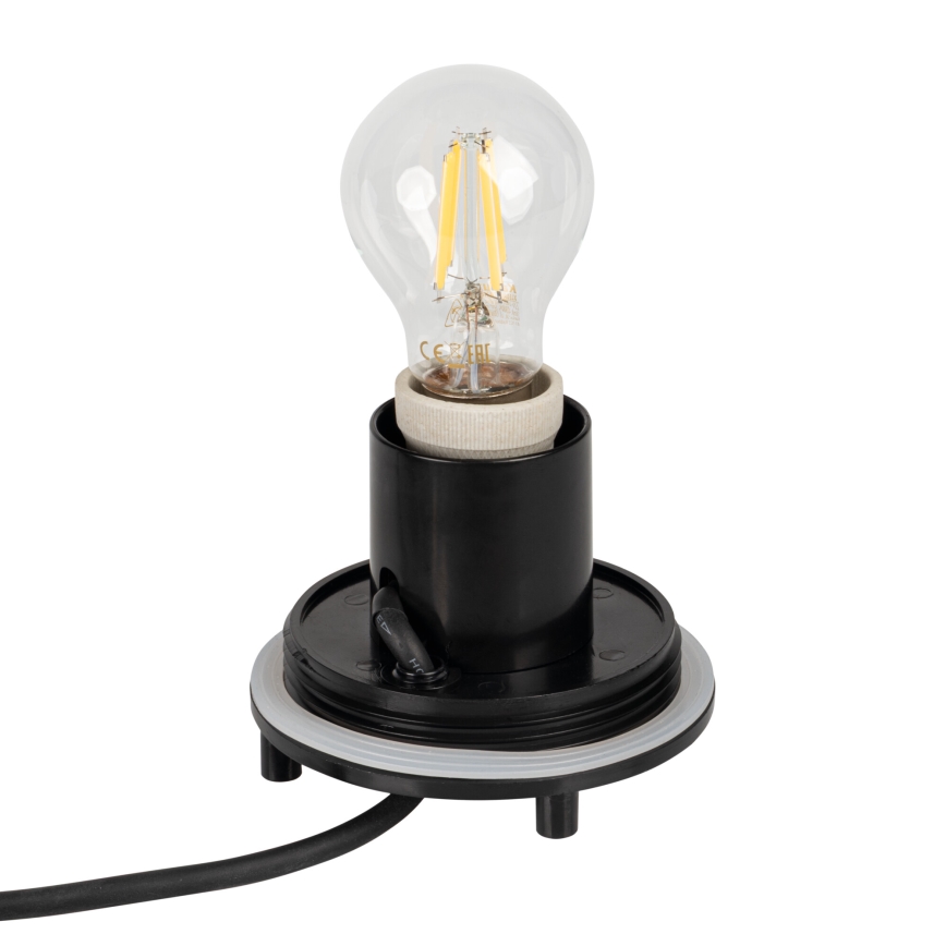 Välisvalgusti STONO 1xE27/20W/230V Ø 40 cm IP65 beež