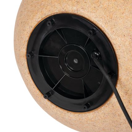 Välisvalgusti STONO 1xE27/20W/230V, läbimõõt 50 cm, IP65, beež