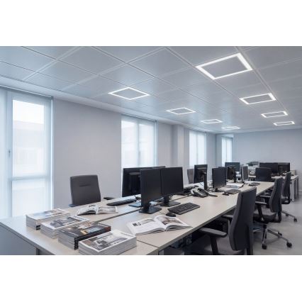 LED ripplagi raam AVAR LED/32W/230V 3000/4000/6000K 60x60 cm UGR19