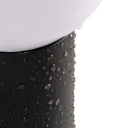 Välisvalgusti liikumis- ja hämardusanduriga STONO 1xE27/15W/230V 50 cm IP65 antratsiit