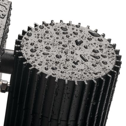 Välisvalgusti RADILO 1xGU10/11W/230V 80 cm IP44 must