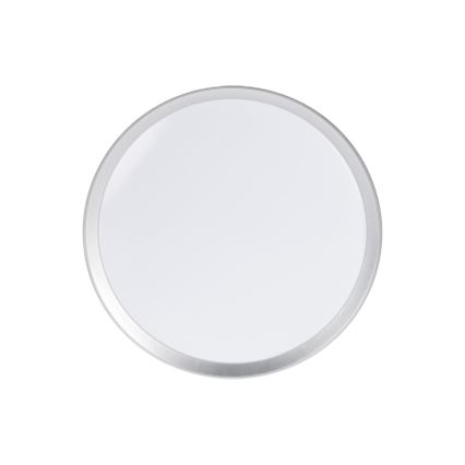 Hämardatav LED-laelamp LIXAN LED/47W/230V 3000-6500K Ø 38,6 cm valge/hõbedane + kaugjuhtimispult
