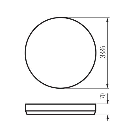 Hämardatav LED-laelamp LIXAN LED/47W/230V 3000-6500K Ø 38,6 cm valge/hõbedane + kaugjuhtimispult