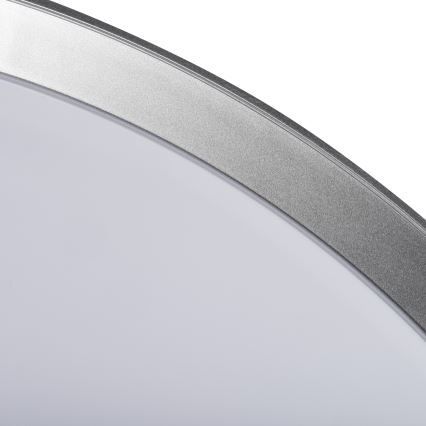 LED hämardatav laelamp LIXAN LED/65W/230V 3000-6500K läbimõõt 48,6 cm valge/hõbedane + kaugjuhtimispult