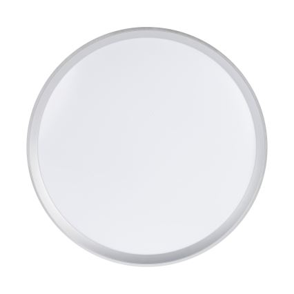 LED hämardatav laelamp LIXAN LED/65W/230V 3000-6500K läbimõõt 48,6 cm valge/hõbedane + kaugjuhtimispult